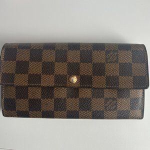 Damier Ebene Long Wallet